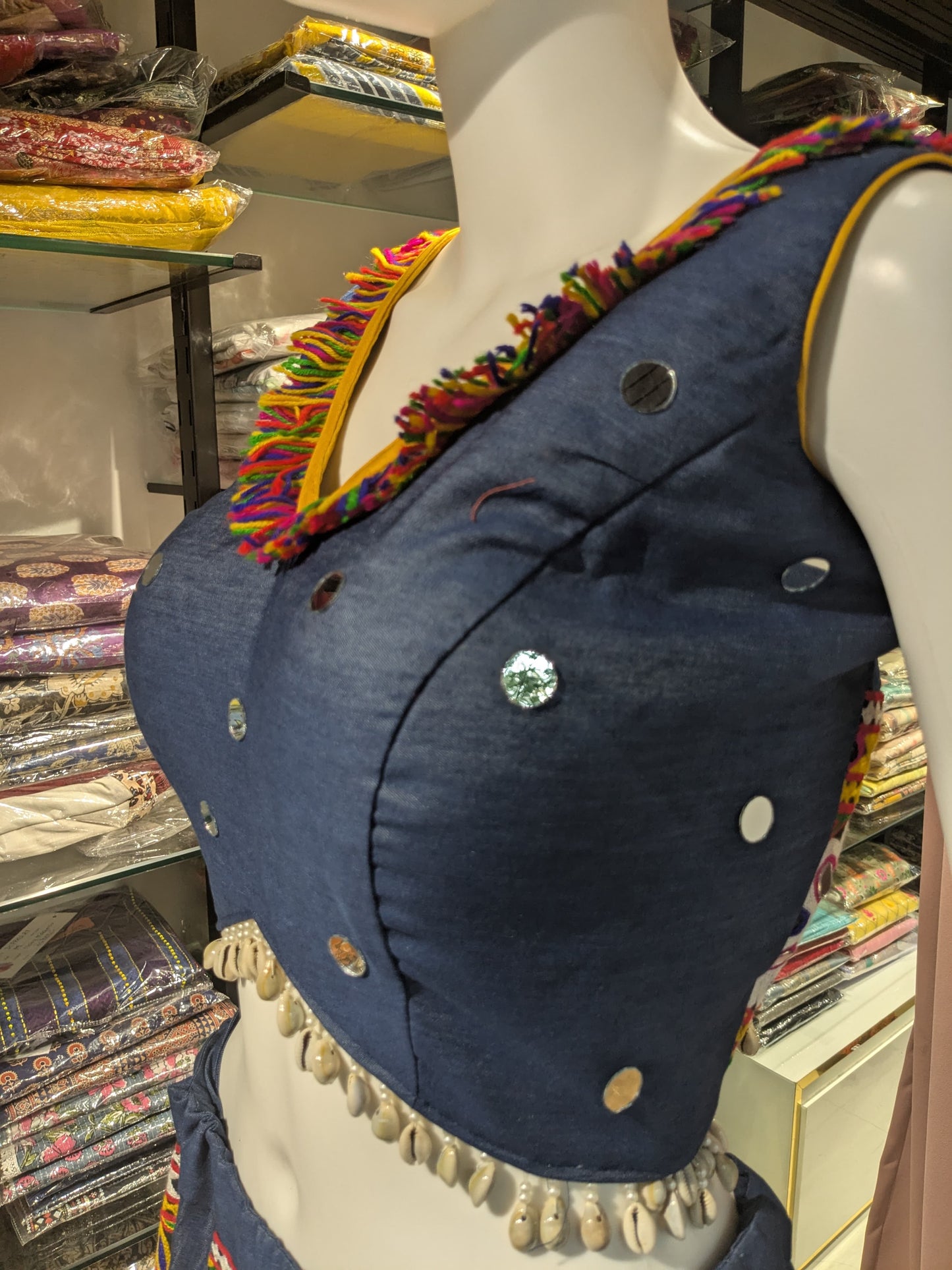 Denim Choli