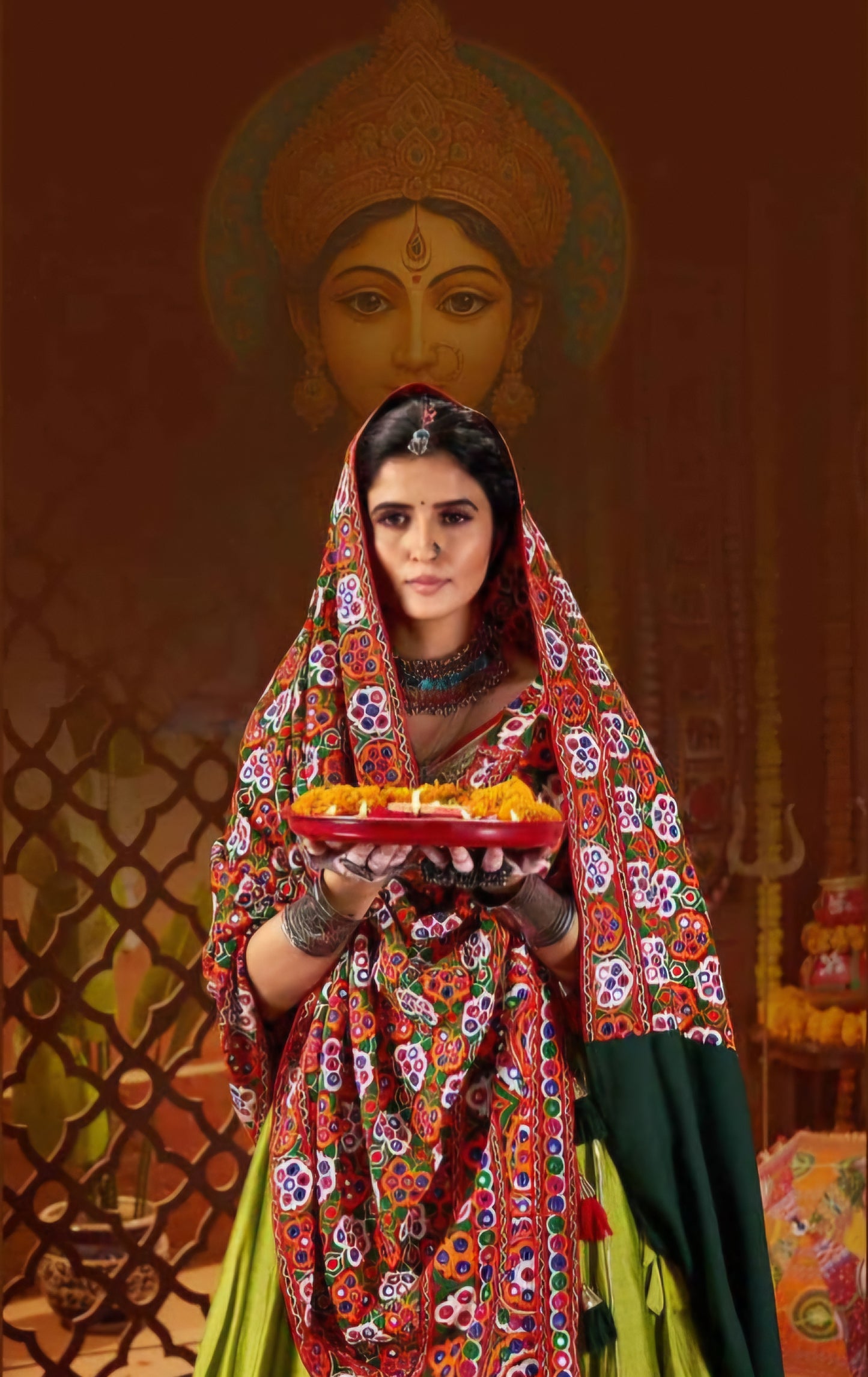 3 PIECE NAVRATRI LEHENGA CHOLI