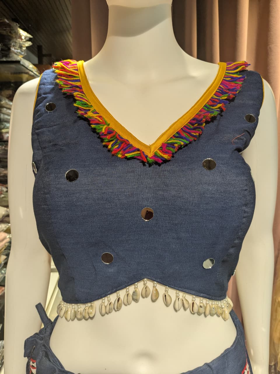 Denim Choli