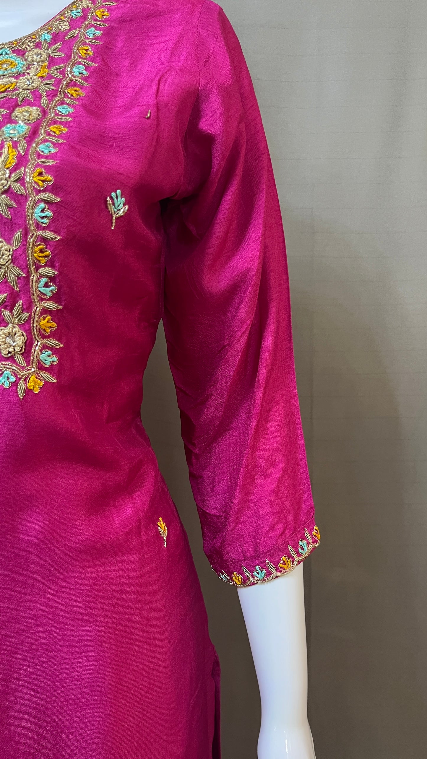 Dola silk 3 piece suit