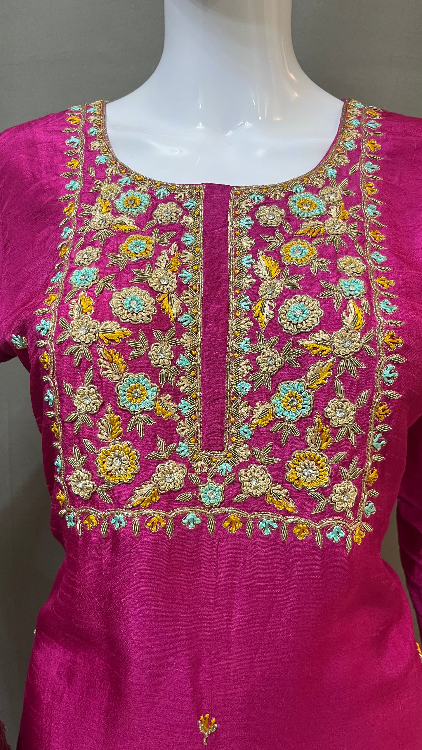 Dola silk 3 piece suit