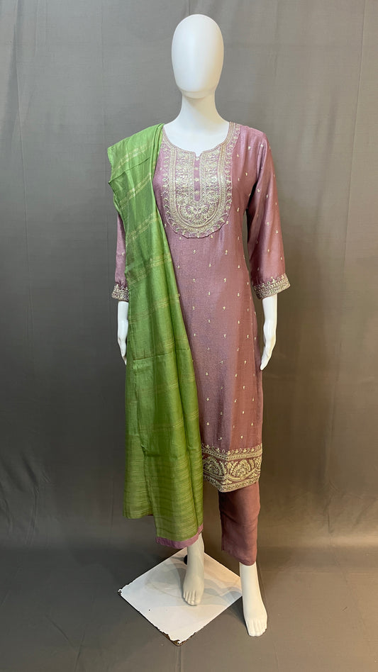 DOLA SILK 3 PIECE SUIT